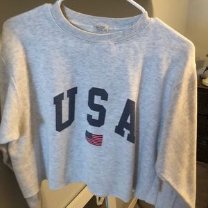 Brandy Melville Cropped Sweater